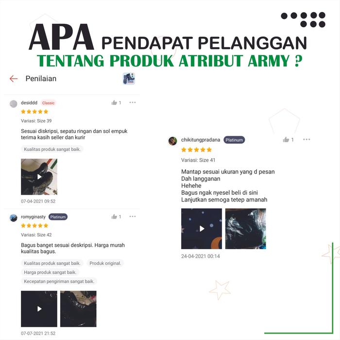 TERLARIS [Free Kaos Kaki] Sepatu PDL TNI AD Kilap Hitam Glosy Kulit Synthetic Security Satpam Polisi