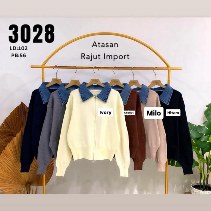 Kemeja rajut vns kuda import quality