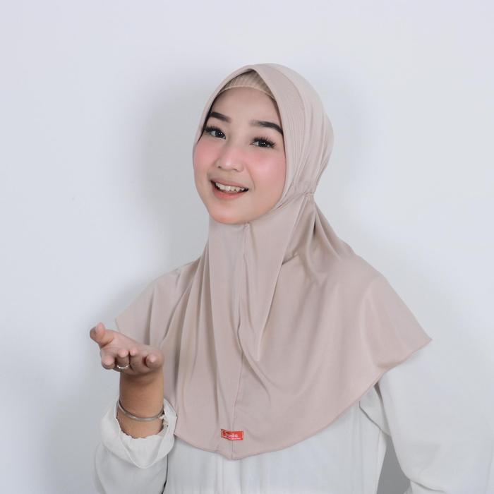 Paket Super Hemat Hijab Serut Jokowi 4pcs Kerudung Sport Bergo Wanita Daily Olahraga Jilbab Sporty T