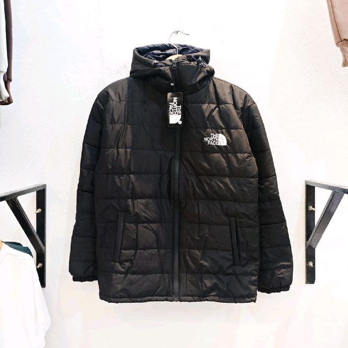 Jaket gelembung TNF Pria Tebal Cowok