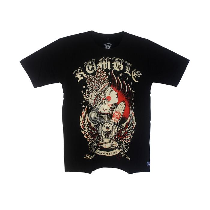 [HOT] RMBL KAOS / TSHIRT LEGONG BLACK / TS LEGONG BK