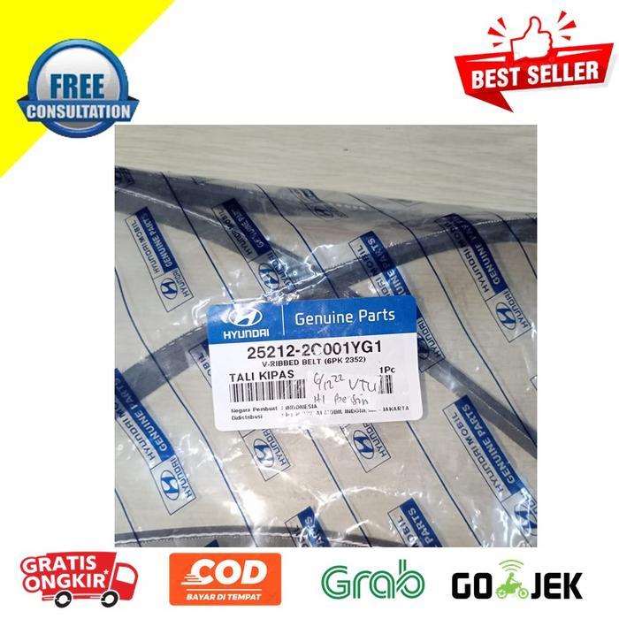 vanbelt van belt hyundai H1 bensin tali kipas hyundai H1 KI1