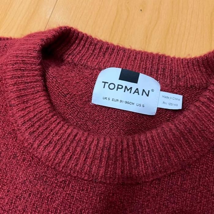 Sweater Rajut Tebal Topman