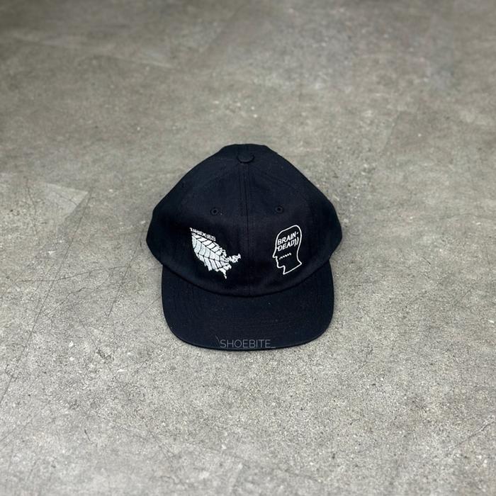 BRAINDEAD JAPAN X KOJIMA PRODUCTION X PARCO 5TH ANNIVERSARY HAT BLACK 100% ORIGINAL