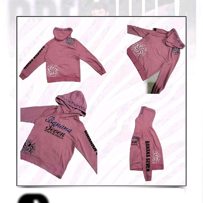 Hoodie Pria Banana Seven Original size m