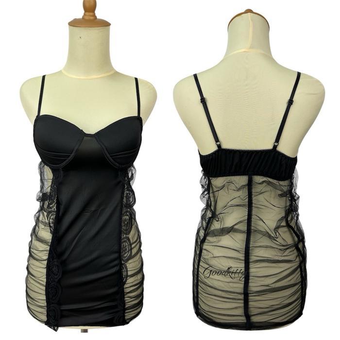 [GOODKITTY] L07 Lingerie Baju Tidur Wanita Seksi Cantik Baju Tidur Wanita Night Dress BabyDoll 0007