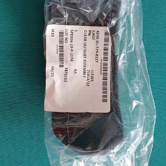 Avon C50/C55/M50 Clear outsert assembly lensa bening lindungi gas mask