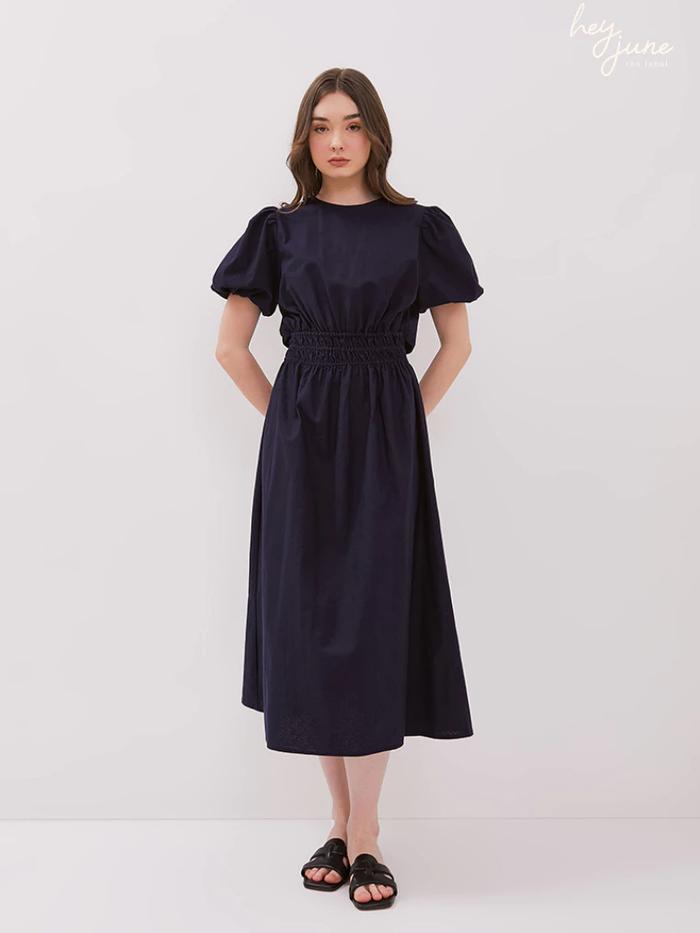 [Hey June] - Hey June Capri Dress Feminine & Effortless Look - Gaun Wanita Premium