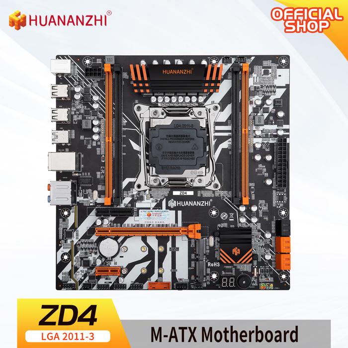 HUANANZHI X99 ZD4 LGA 2011-3 XEON X99 Motherboard support Intel E5