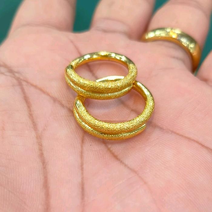 cincin lapis emass crum ori khas  nangroe aceh asli mirip emas murni ada surat