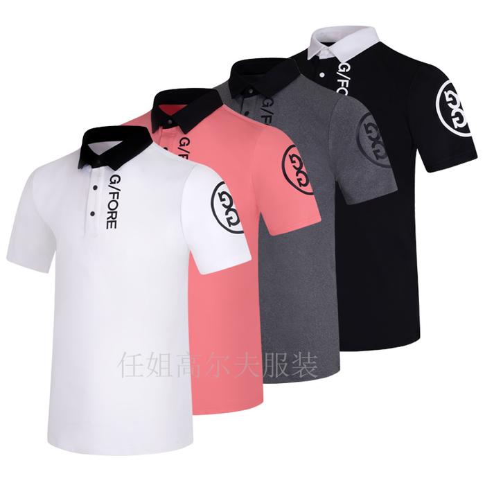 Terlaris, Baju Golf Baru Kaus Lengan Pendek Pria Kaus POLO Longgar