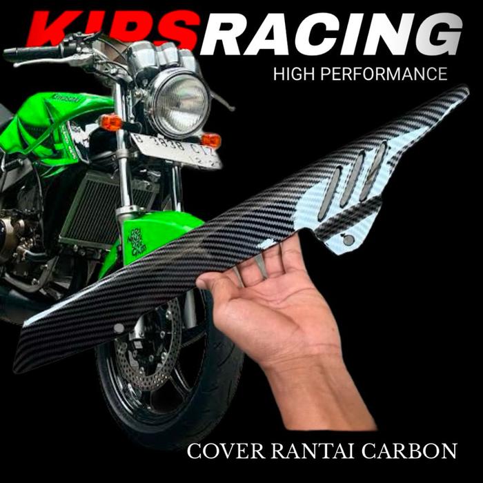NEW!! READY!! COVER TUTUP RANTAI NINJA R RR SS FULL CARBON tutup rante ninja rr carbon tutup rante n