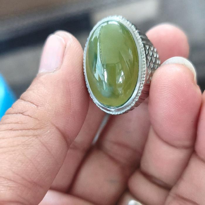 batu cincin solar lumut Aceh kinclong mumbul