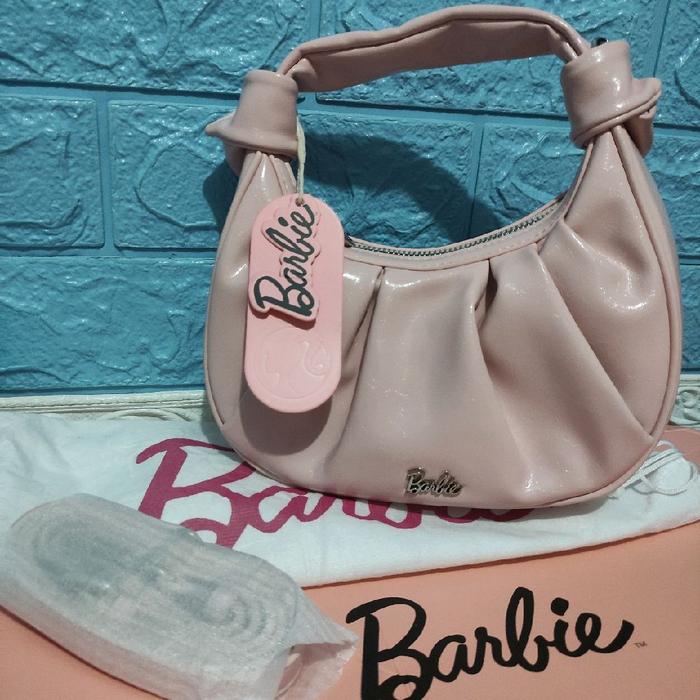 Tas barbie dumpling sabit pink + box