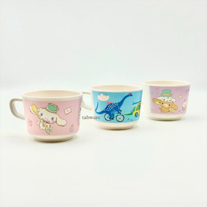 (1 Set) Piring & Gelas Anak Melamine SNI Motif Cinnamoroll | Perlengkapan Makan MPASI Balita