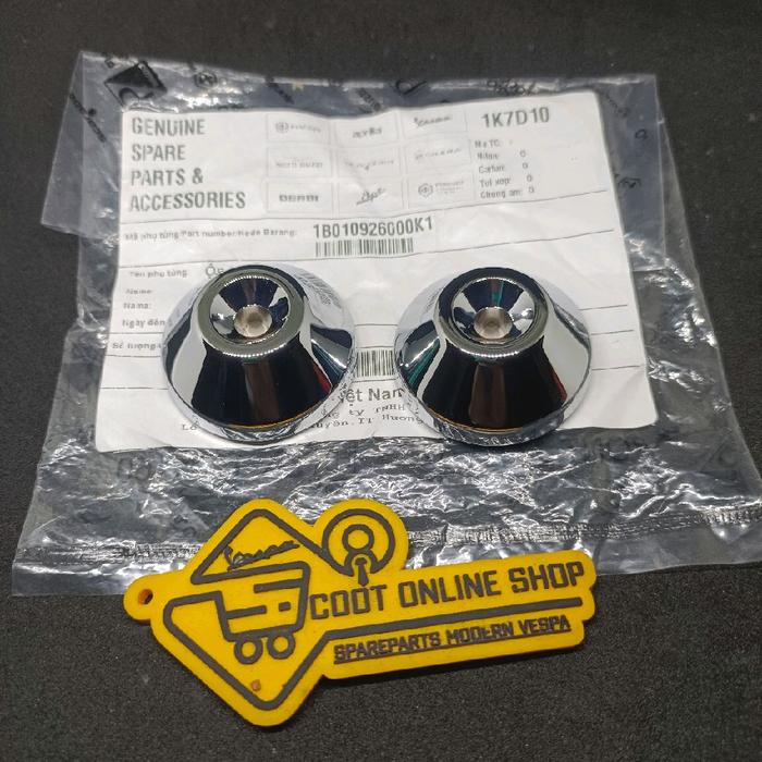 Balancer Stang Kanan Kiri Chrome Vespa Matic Sprint Primavera Facelift Original