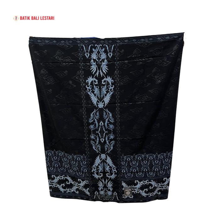 Batik Bali Lestari Sarung Samarinda Harum Cendana Hitam Biru, Hitam Hijau, Hitam Coklat ( 3519 )