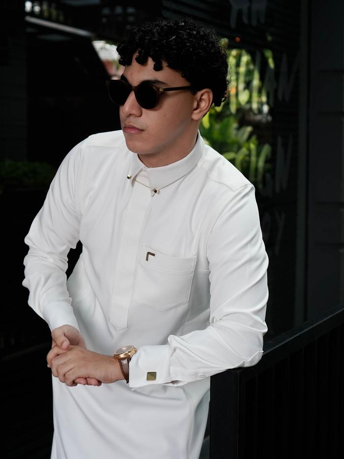 SAMAQU Thobe | IMALAH series | Gamis Pria Slimfit | Gamis Pria | Gamis Slimfit