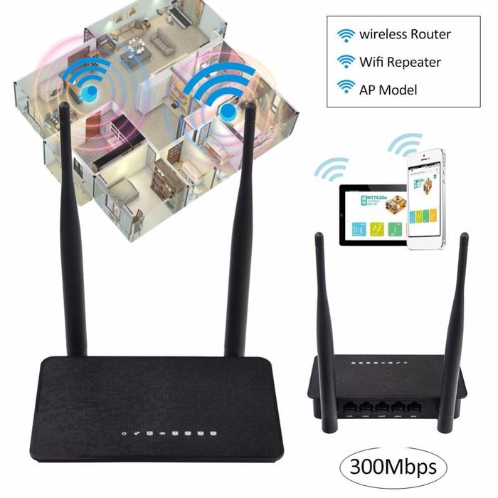 KuWFi Wifi Router 300Mbps Wireless Wifi Repeater Wireless Extender