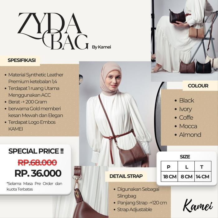 BY SHANA _ ZYDA BAG BY KAMEI/TAS SELEMPANG WANITA CANTIK