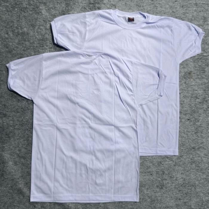 Kaos Polos Putih Pendidikan Polisi / Kaos Polos Putih / Kaos Putih / Kaos Dalam Putih