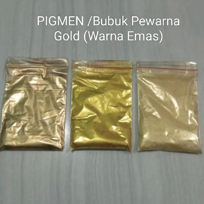 Pigmen warna emas l/pigmenPearl gol(emas)/Pigmen brom emas