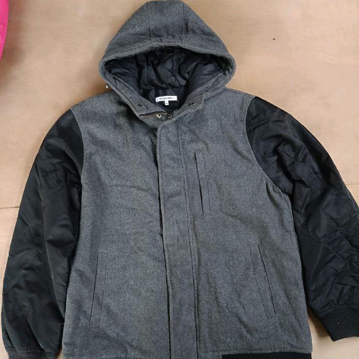 jaket tebal global work uniqlo
