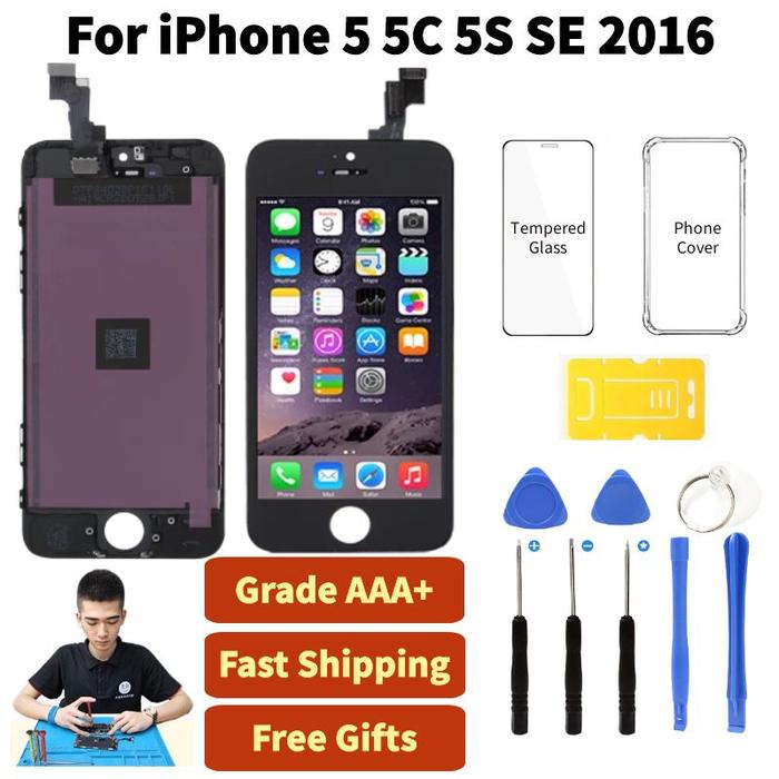 LCD Screen For iPhone 5 5S 5C SE 2016 Display Touch Digitizer