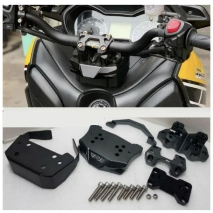Raiser stang 2023 xnax connected dudukan stang 2023 new breket stang new 2023