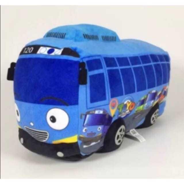 Mainan Boneka Bus Tayo Bahan Halus Ukuran 40 cm ada lebel SNI Boneka Tayo Untuk Hadiah Ultah