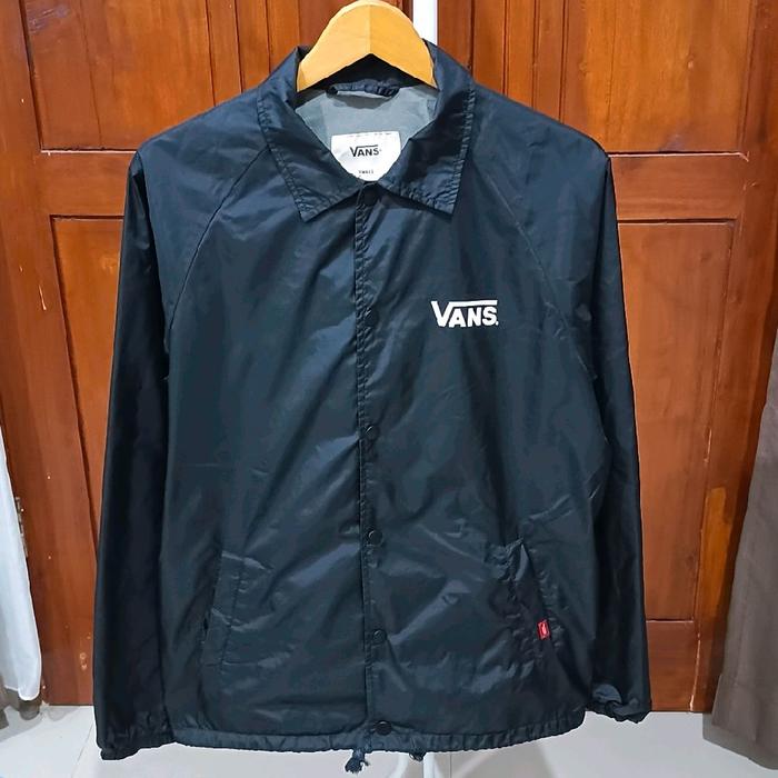 coach jaket vans big logo