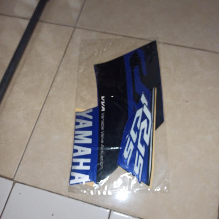 Striping Stiker Yamaha R15 V3 Hitam biru 2018 2019 OSEAN