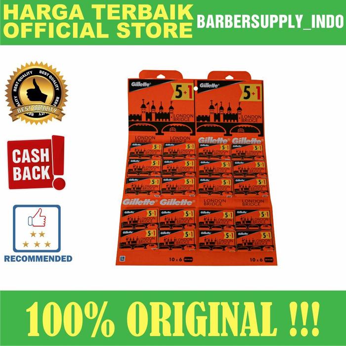 Pisau Silet London Bridge Original Barber Pangkas Salon