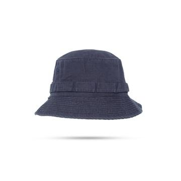 Topi Rimba Pria Eiger Original Bahan Polyester Warna Navy Evredait Bucket Hat