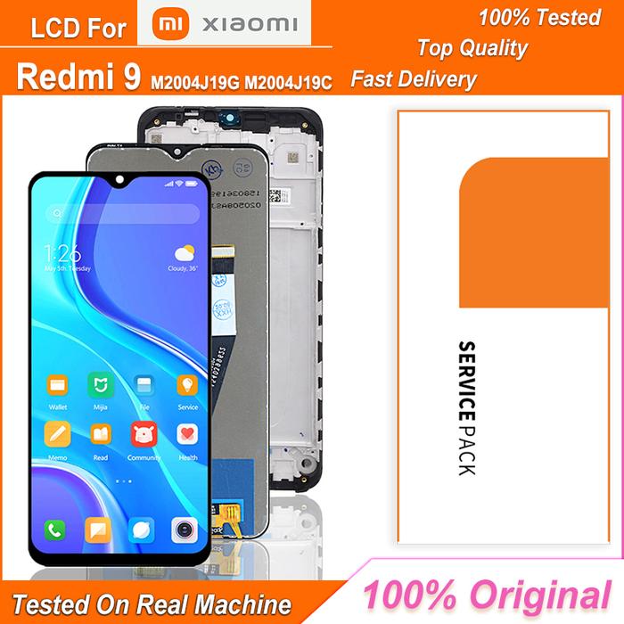 Original 6.53" LCD Display For Xiaomi Redmi 9 LCD Touch Screen