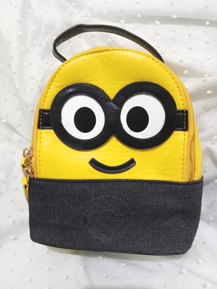 Tas Minion Slingbag/Ransel Anak dan Remaja Despicable Me Pengiriman Jayapura Fashion