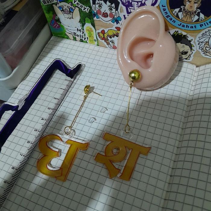 Anting Sadewa Sagara Pandavva Vtuber/Aksesoris Cosplay Sadewa Sagara Pandavva Vtuber/ Aksesoris Sade