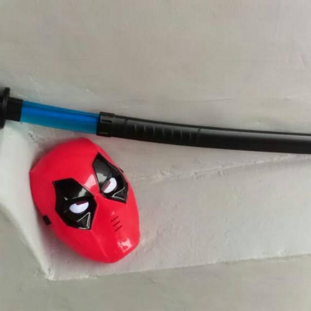 Mainan pedang samuray topeng deadpool Promo