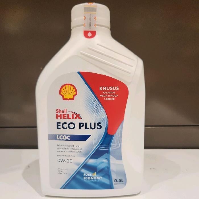 OLI MOBIL SHELL HELIX ECO PLUS 0W-20 UKURAN 0.5 LITER