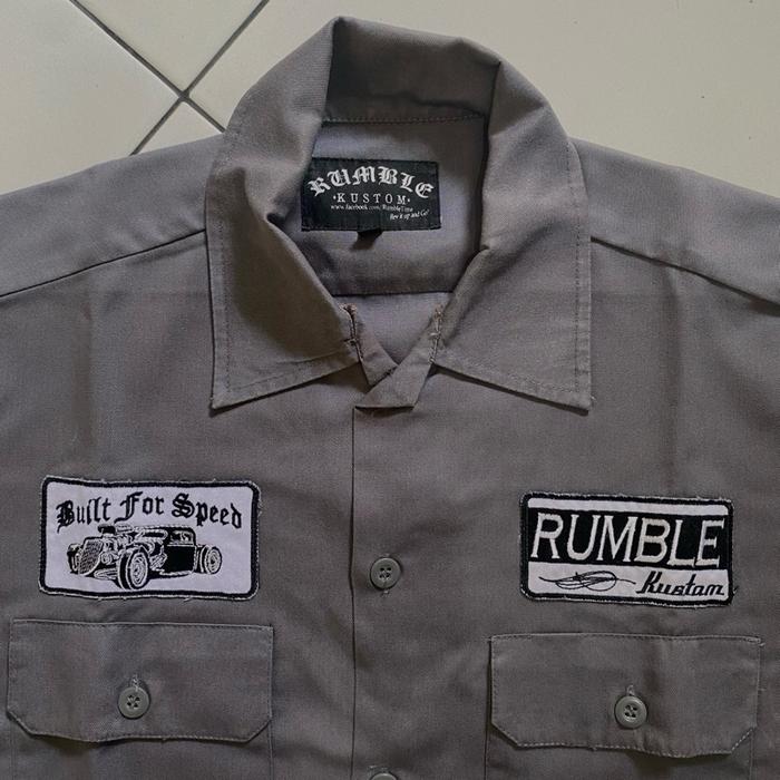 RUMBLE - Workshirt Grey xrmblx