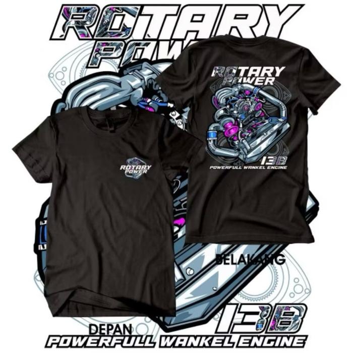 Kaos Mobil Mesin Rotary 13B Kaos Mobil