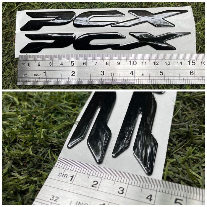 emblem 3D honda pcx decal sticker stiker timbul motor pcx 150 160 [NTS]