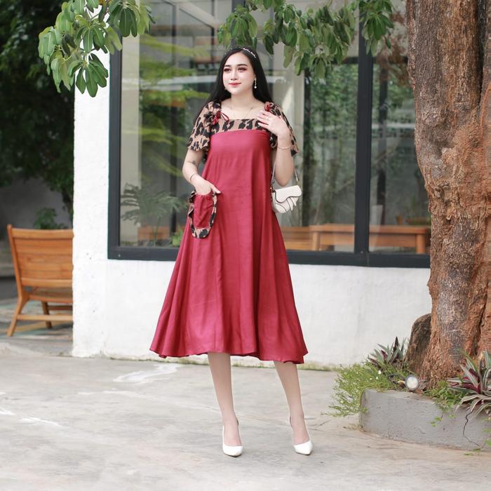 DASTER UMBRELLA FUJILEO/DASTER LADYLEO/DASTER WANITA BUSUI BUMIL RAYON PREMIUM CLAREESA COLLECTION r