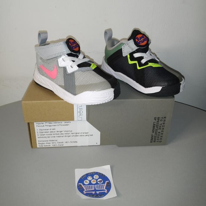 sale Sepatu Anak Balita Nike LeBron XVIII 18 Low Bugs vs Marvin Original