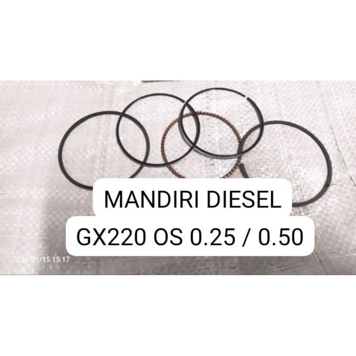 GX220 ring piston over size ring seher