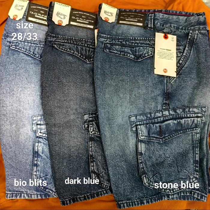 celana pendek cargo pria/pendek jeans kempol sanwash pria/celana pendek denim cargo sanwash terbaru