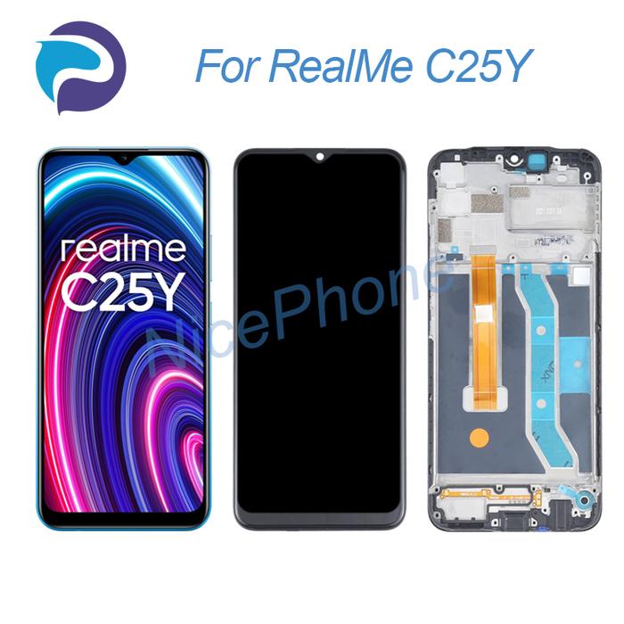RealMe C25Y LCD Screen + Touch Digitizer Display 1560*720 RMX3265,