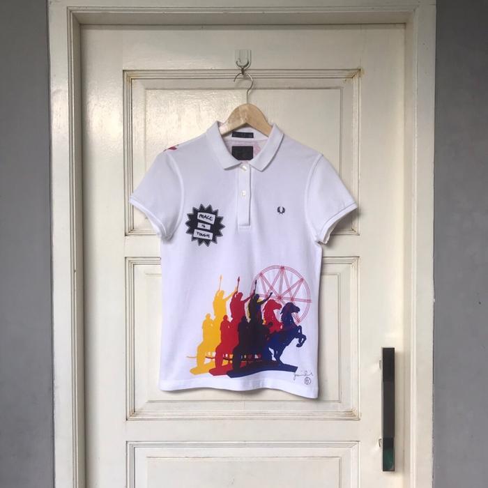 Fred Perry x Jamie Reid Peace Is Tough Polo Second
