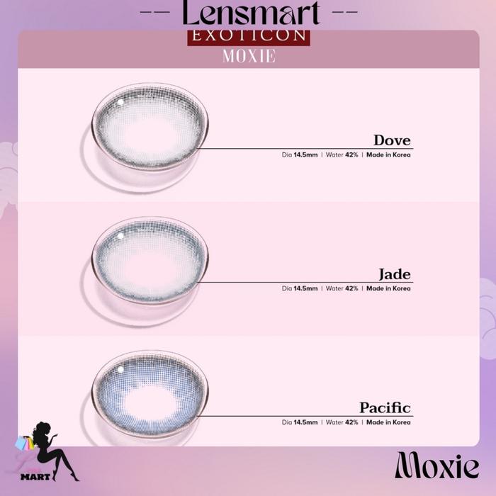 Softlens Moxie Dia. 14.50mm By Exoticon - Minus -4.00 sd -6.00