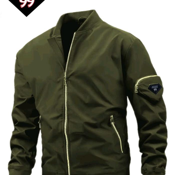jaket bomber pria polos jaket taslan polos jaket bomber taslan jaket bomber waterproof jaket bomber 